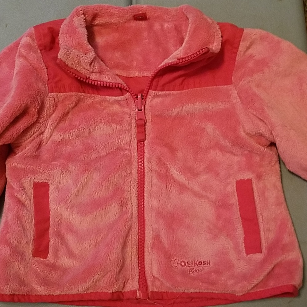 Pink reversible jacket